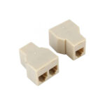 تبدیل ۱ به ۲ پلاستیکی کابل شبکه